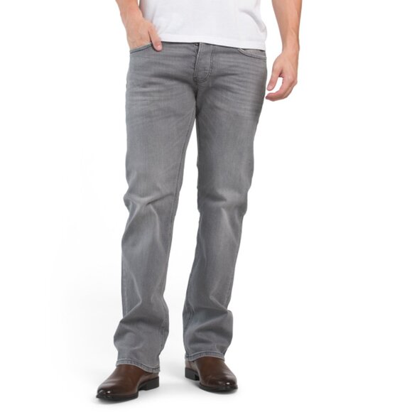 DIESEL Light Grey Larkee Straight Jeans